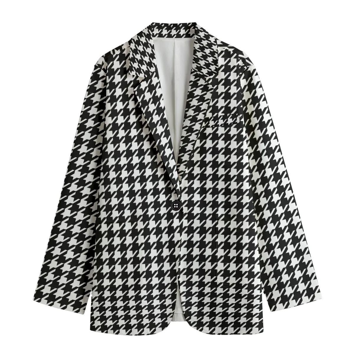 Classic Polyester Canvas Suit with Pockets - Stylish & Lightweight