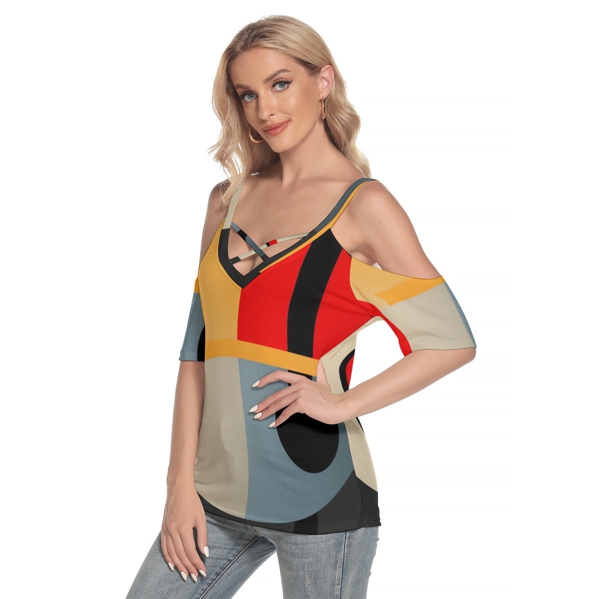 Cross-Strapped Fantasia of the Sleeveless Sorceress