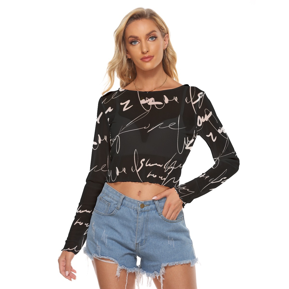 ShimmerHaze Top