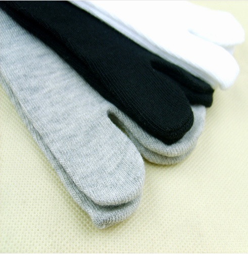 Japanese men's socks, women's socks, two toe socks, toe socks, wooden socks - Image 5