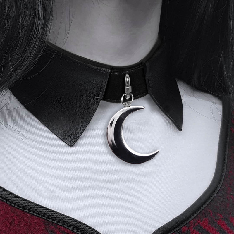 Ladies Lolita Moon Necklace