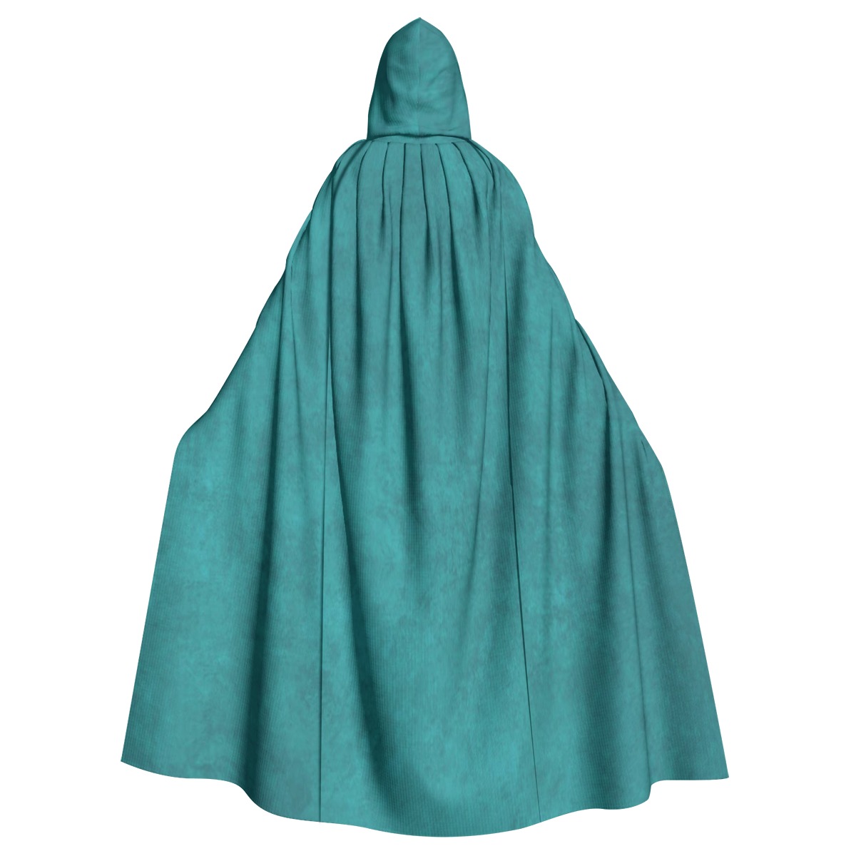 Lightweight Unisex Hooded Cloak with Eye-Catching Print, Natural Draping, and Drawstring