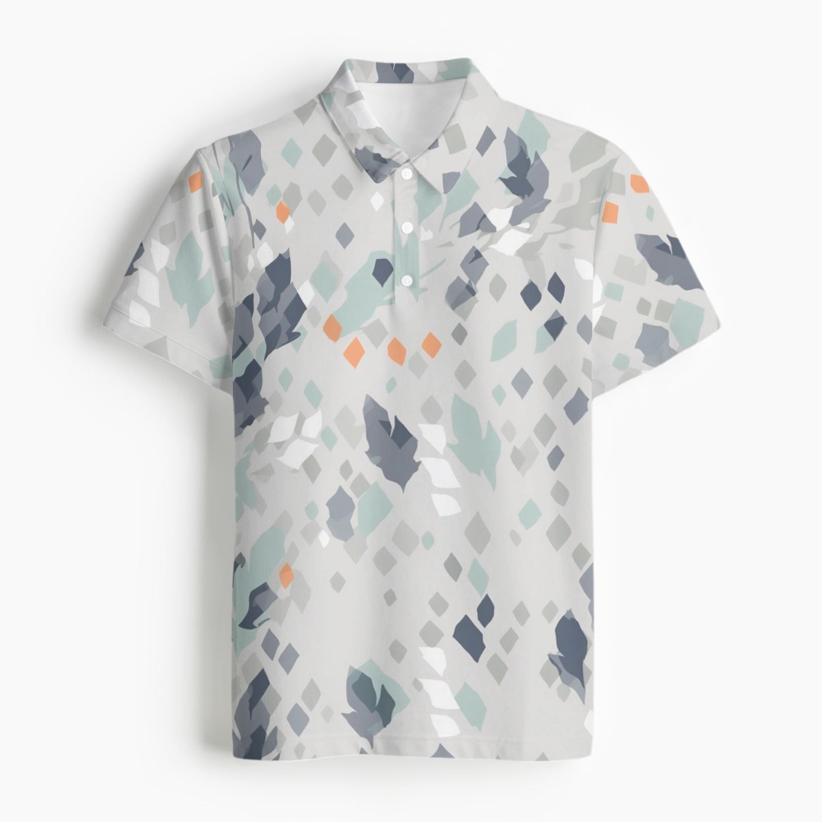 Classic and Comfortable Men's Polo Collar Top