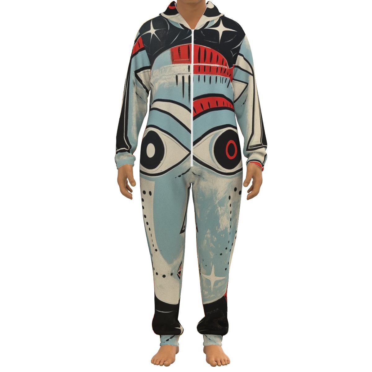 The Flannel-Loom Prophecy Ensemble Bodysuit