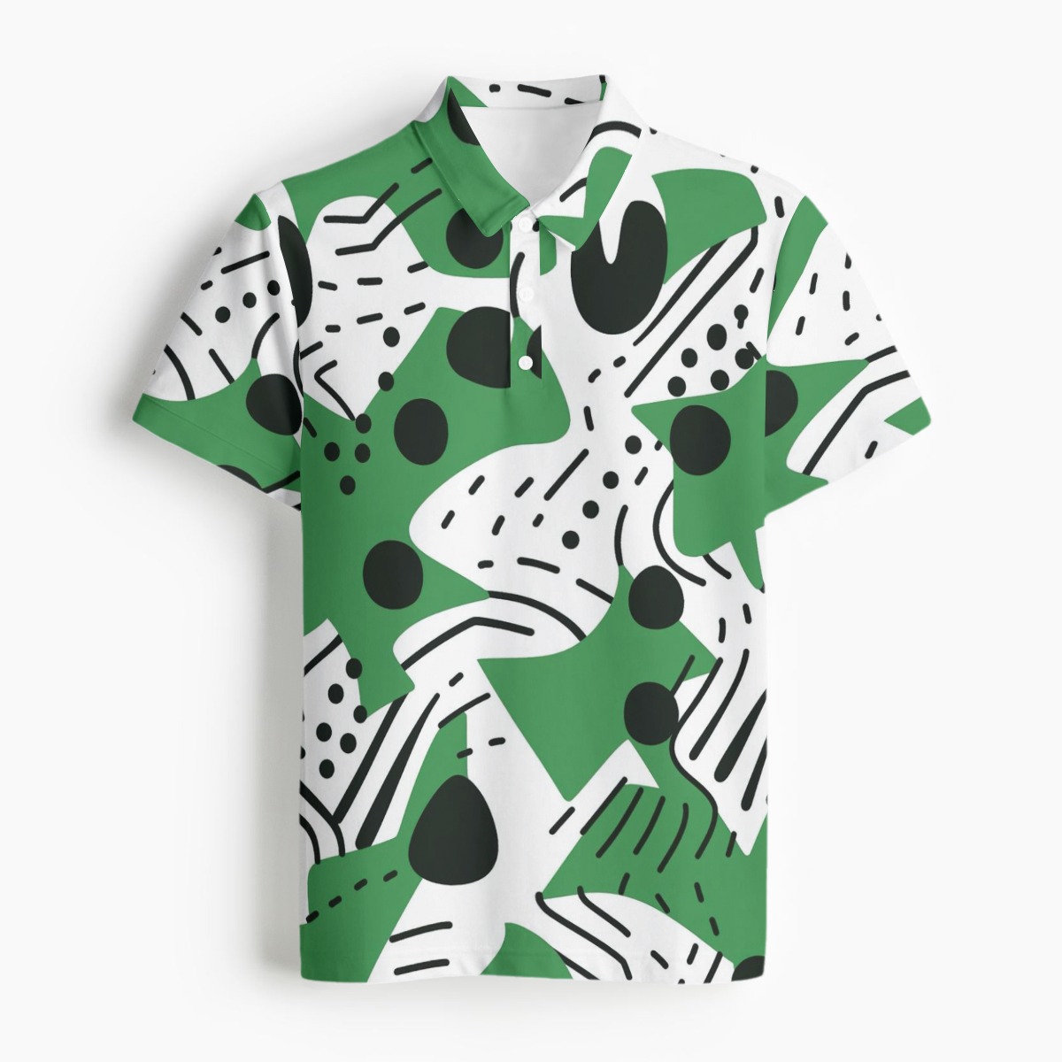 Comfort-Driven Men's Polo Shirt with Soft Stretch Fabric - Image 2