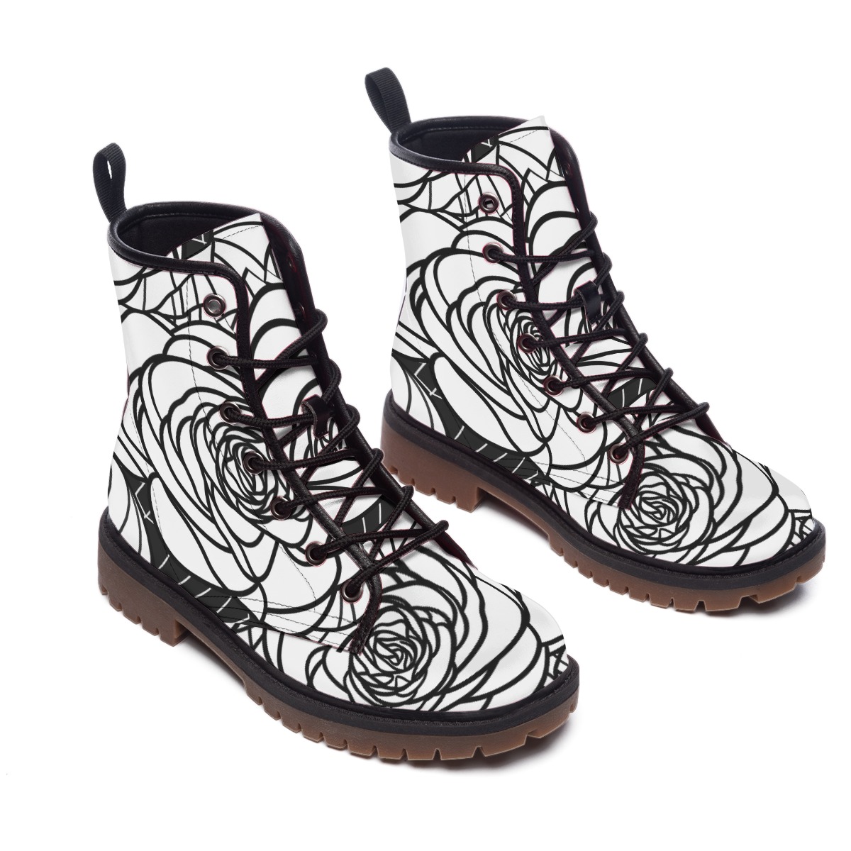 Midnight Vogue Martin Boots for Women