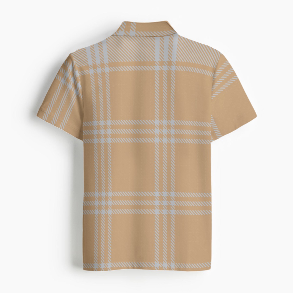 Soft and Stretchy Men's Polo Shirt with 3-Button Design