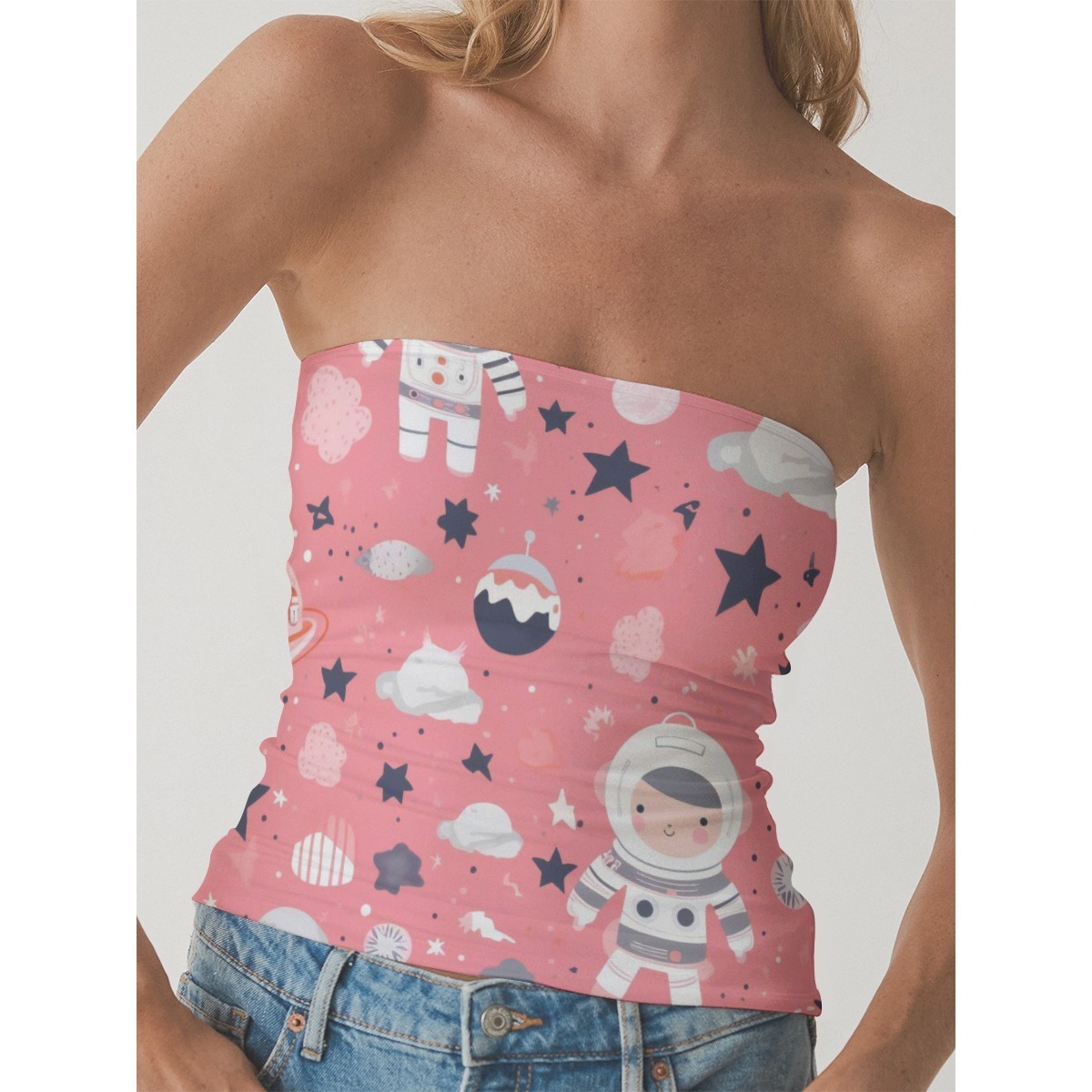 Versatile Double-Layer Off-Shoulder Fashion Top