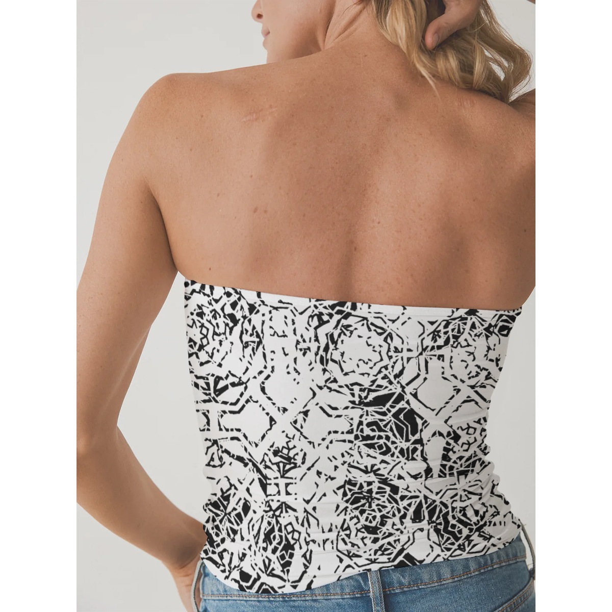 Unparalleled Comfort Double-Layer Off-Shoulder Top