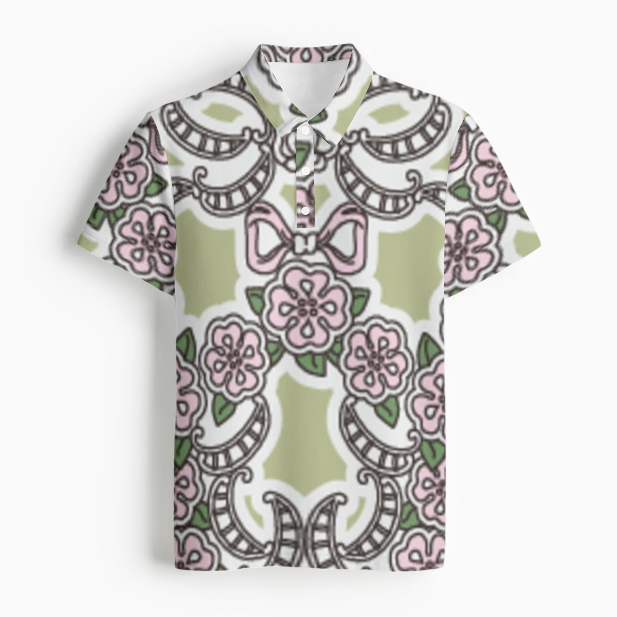 Soft and Durable Polo Collar Men's Shirt with Sporty Vibe