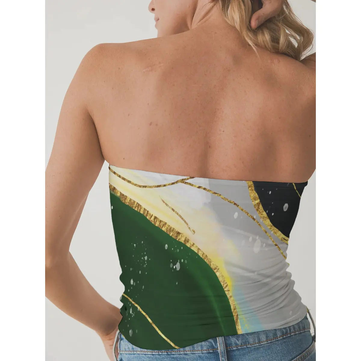 Off-The-Shoulder Double-Layer Top for Any Occasion