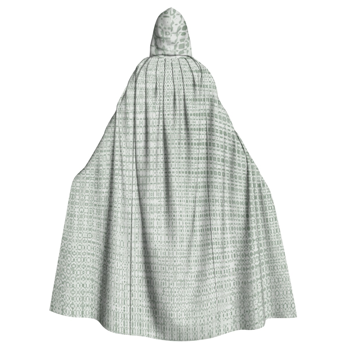 Versatile Microfiber Hooded Cloak for Unisex Wear with Elegant Black Hat Lining