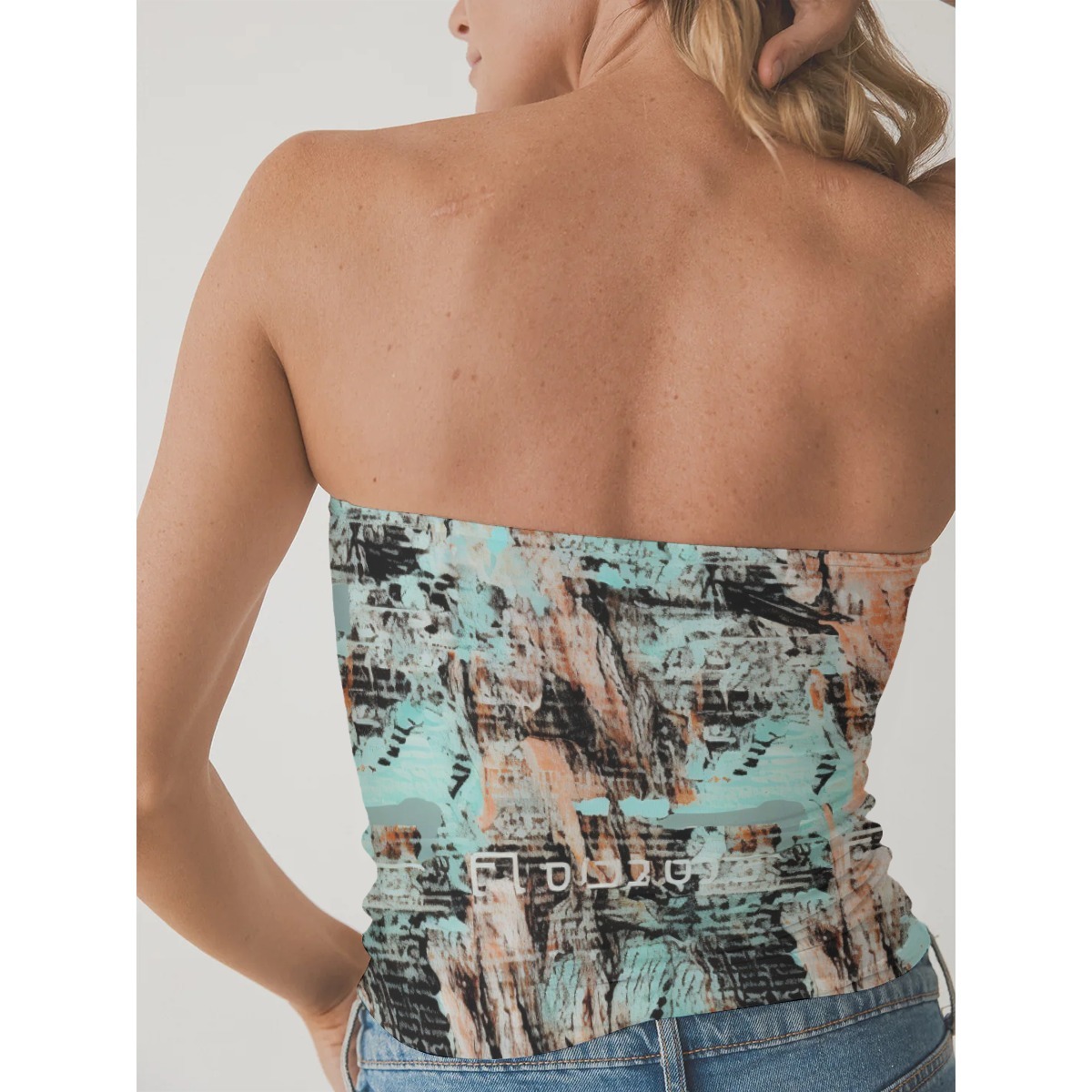 SoftStretch Women's Double-Layer Off-Shoulder Top