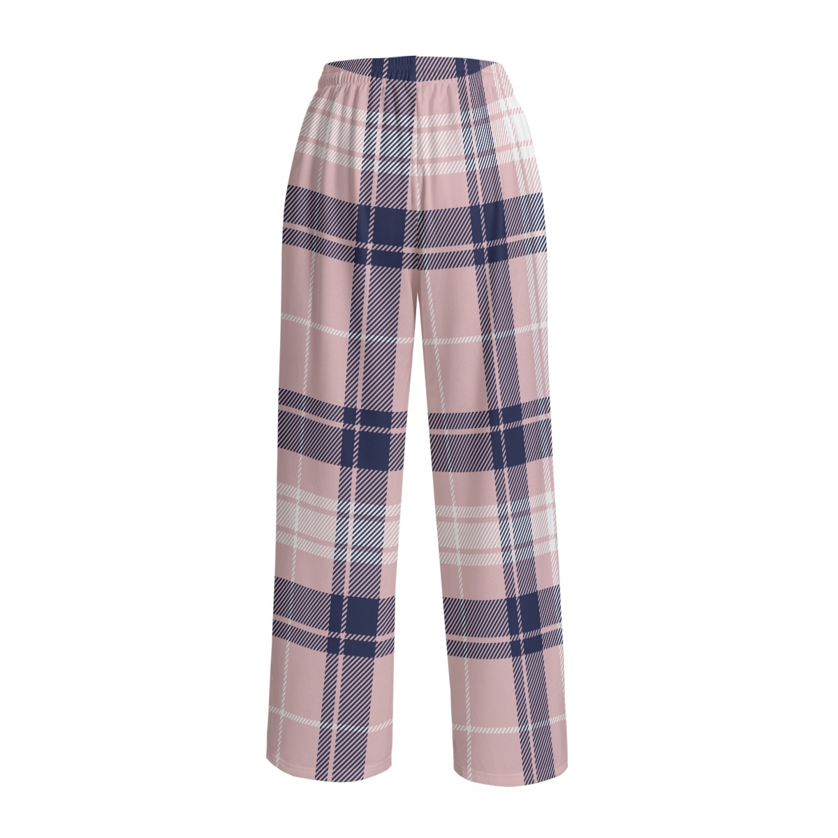 Lightweight and Durable Interlock Fabric Unisex Wide-Leg Trousers