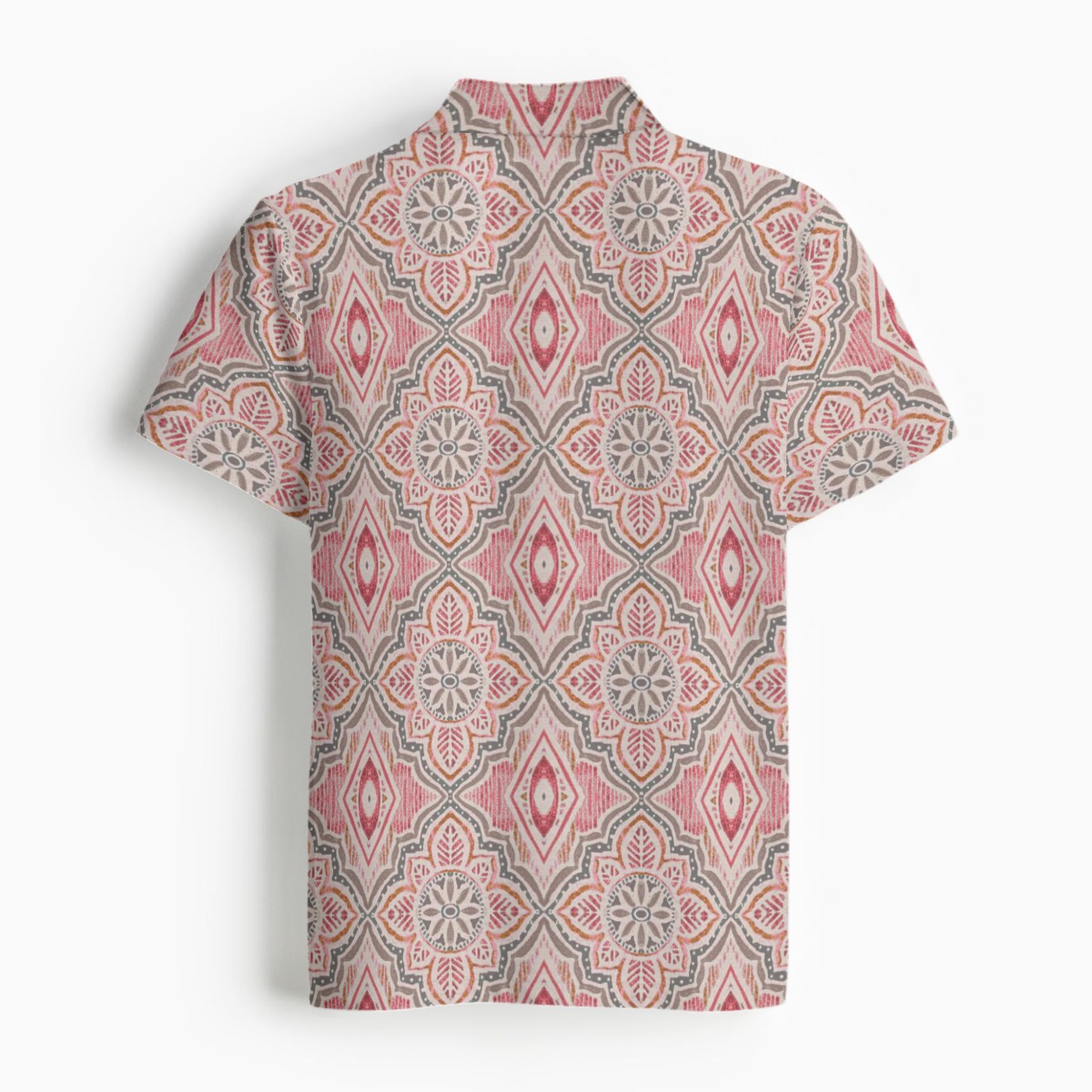 Comfort Meets Style Men's Polo with Breathable Fabric Blend
