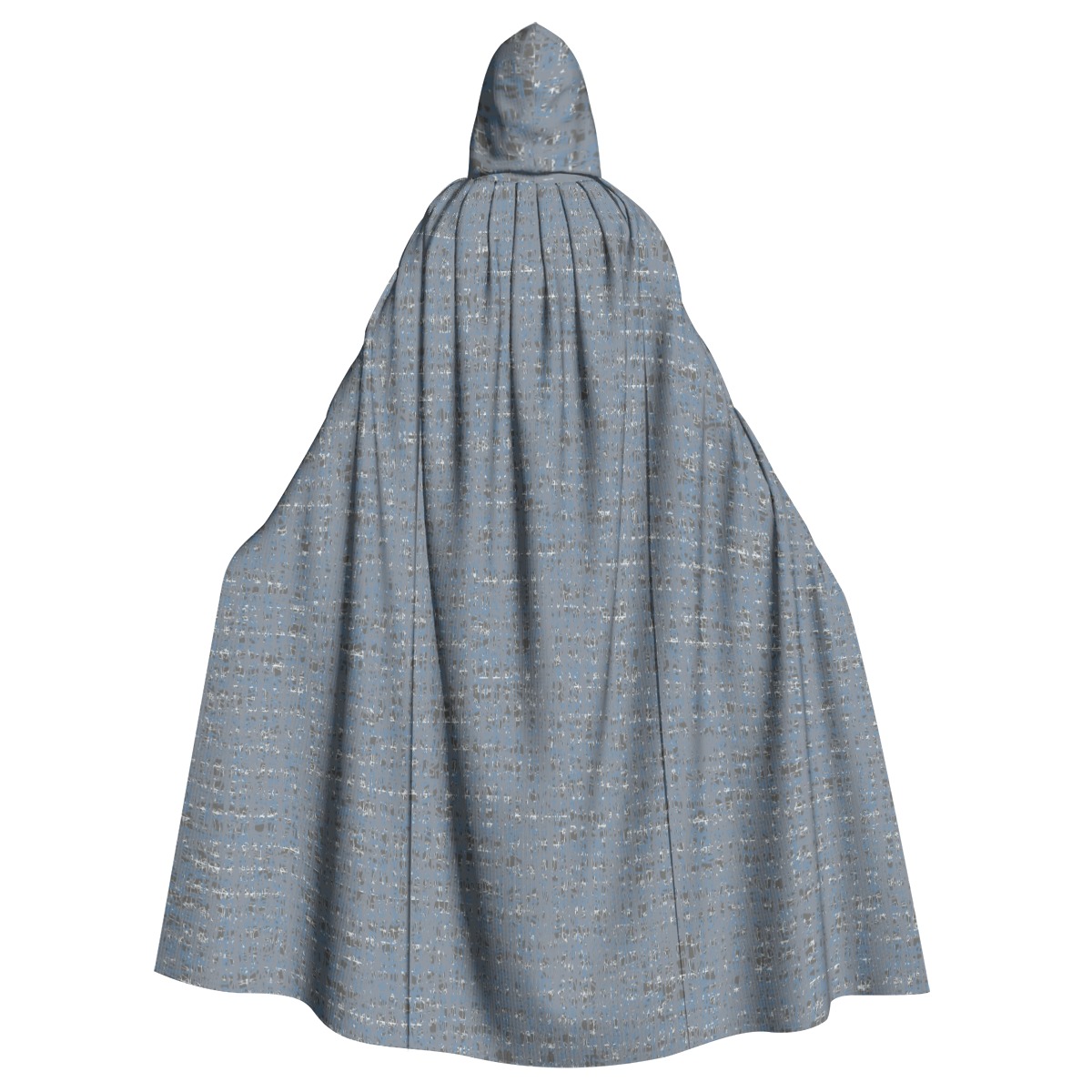 Grey Unisex Hooded Cloak for Halloween & Everyday Style
