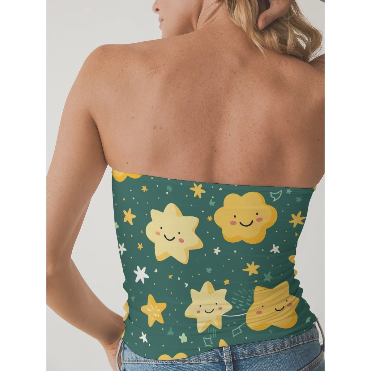 Fashionable Supportive Strapless Top for Everyday Wear