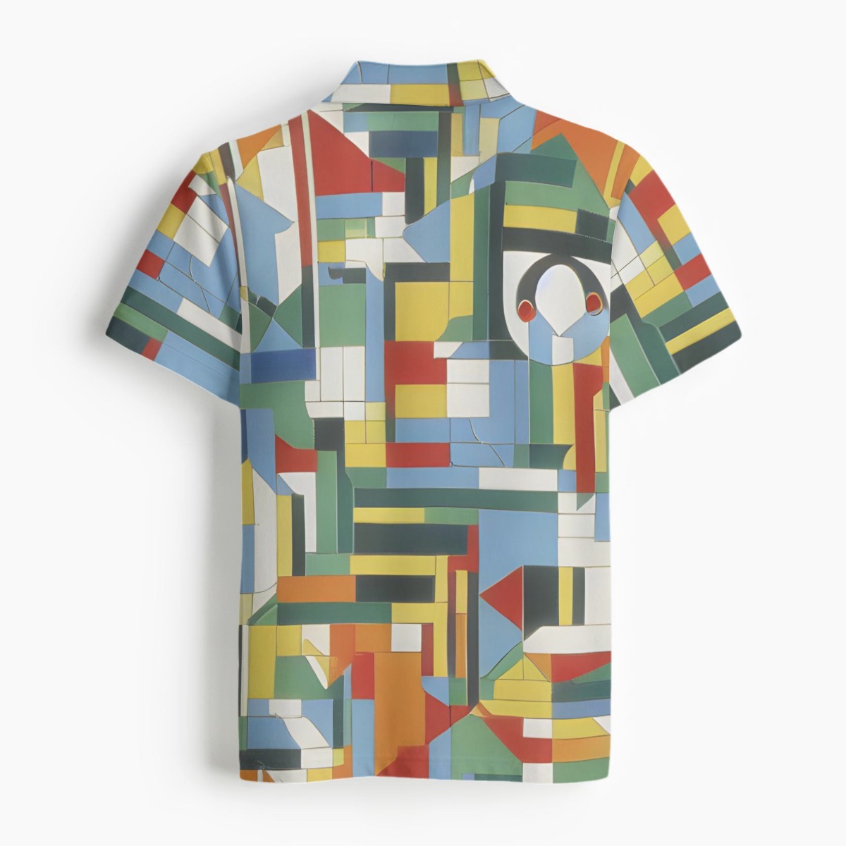 Durable and Soft Men's Polo Jersey with 3-Button Design