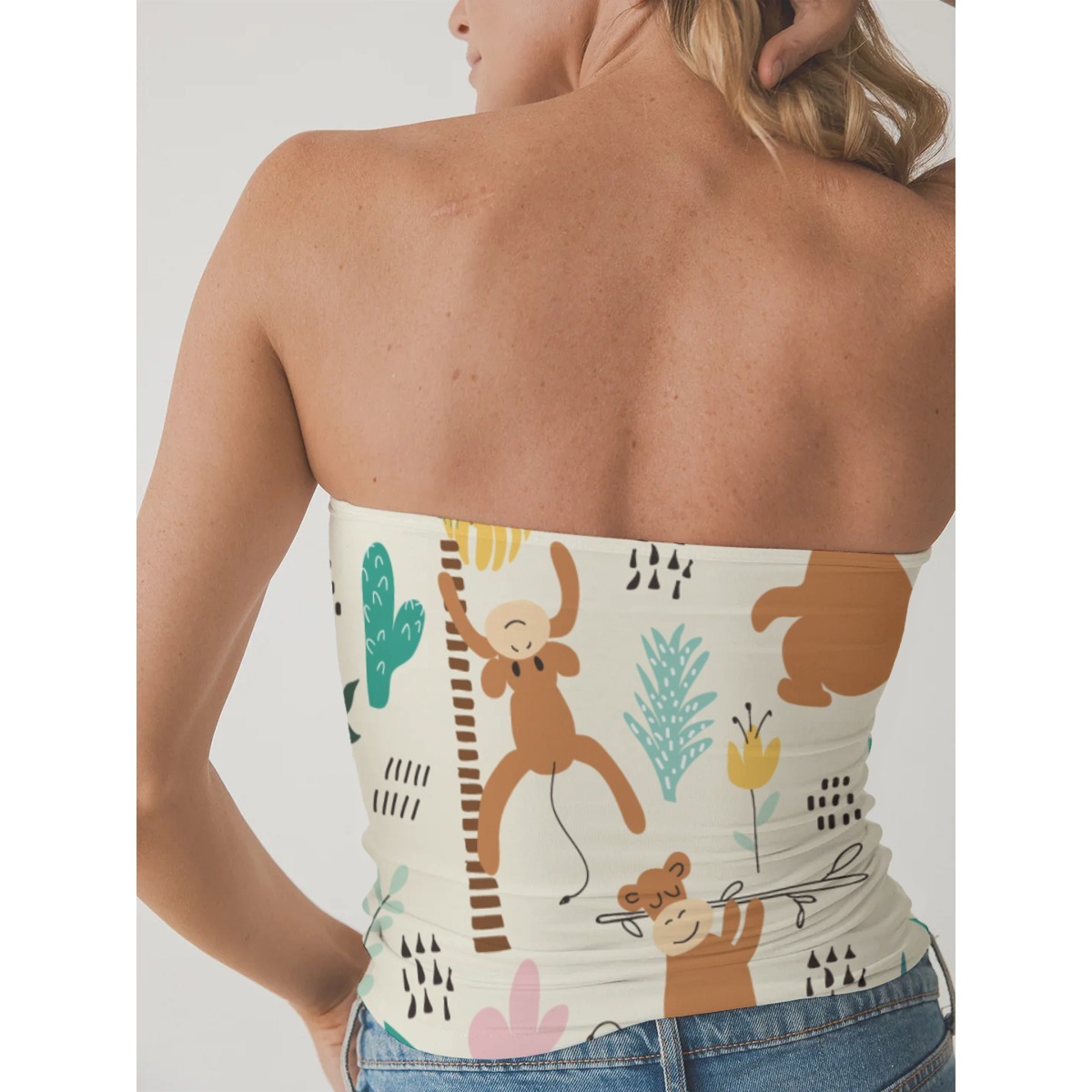 Unmatched Style Double-Layer Off-Shoulder Top for Women