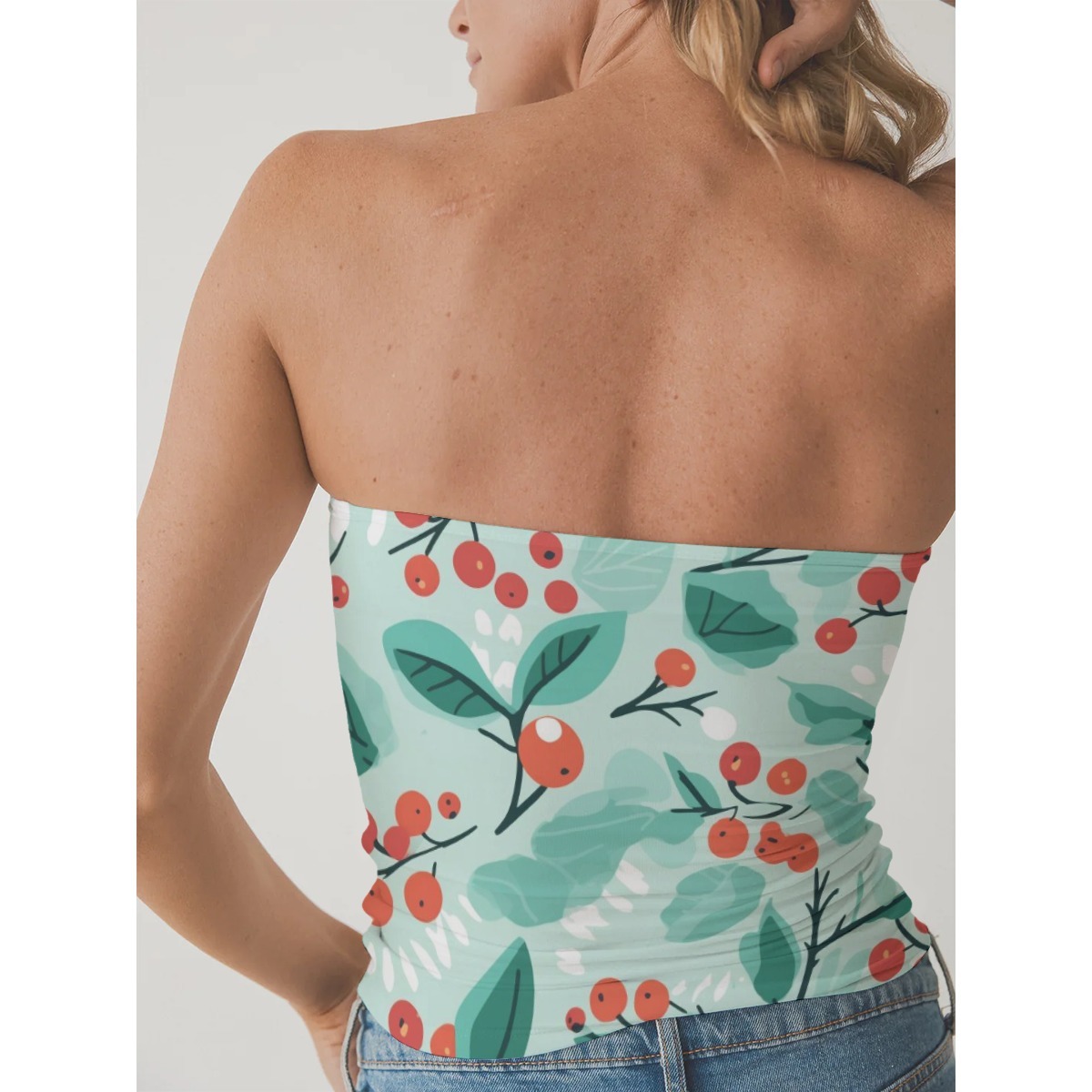 Effortlessly Stylish Women's Double-Layer Off-The-Shoulder Top