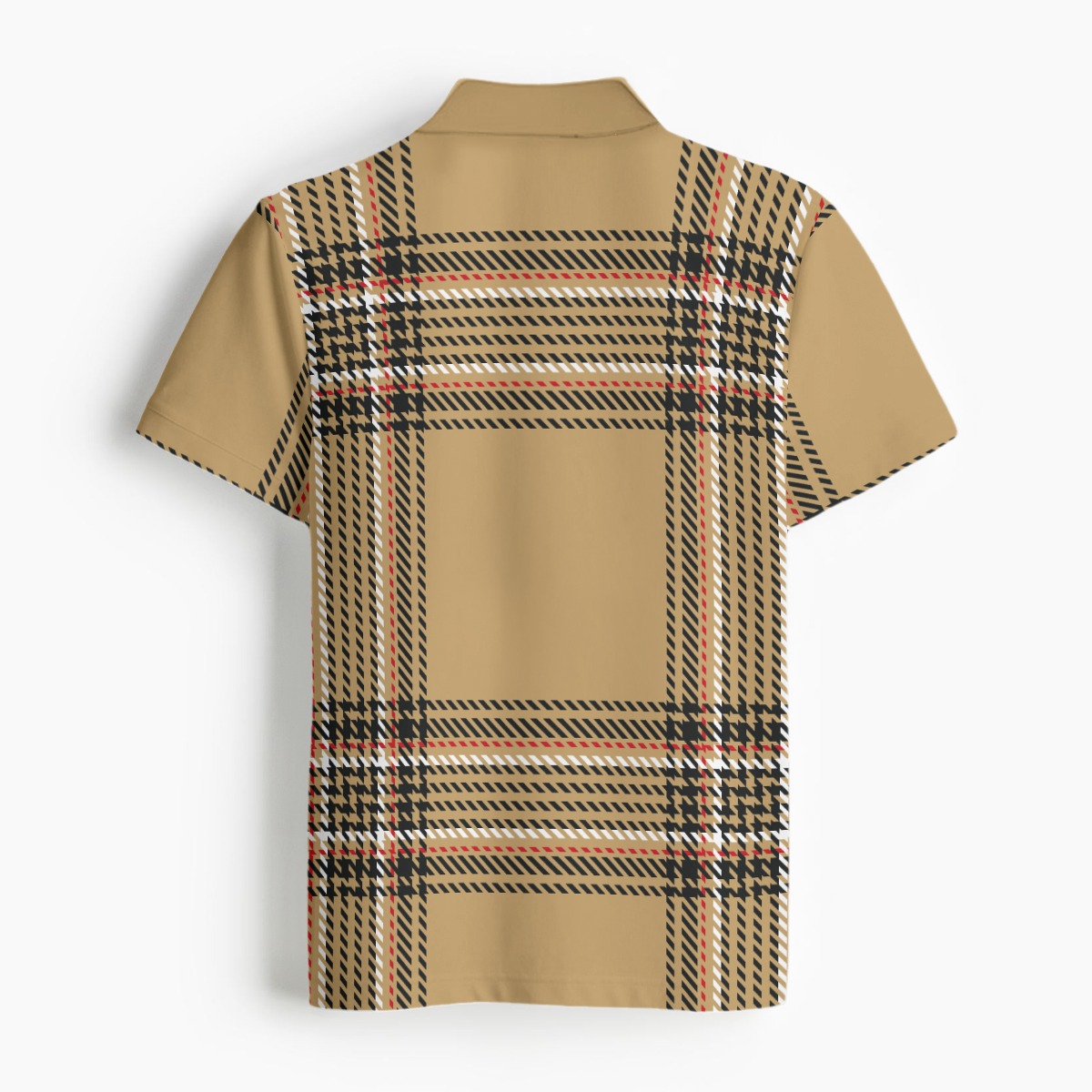 High-Quality All-Over Print Men's Polo for Sports and Leisure