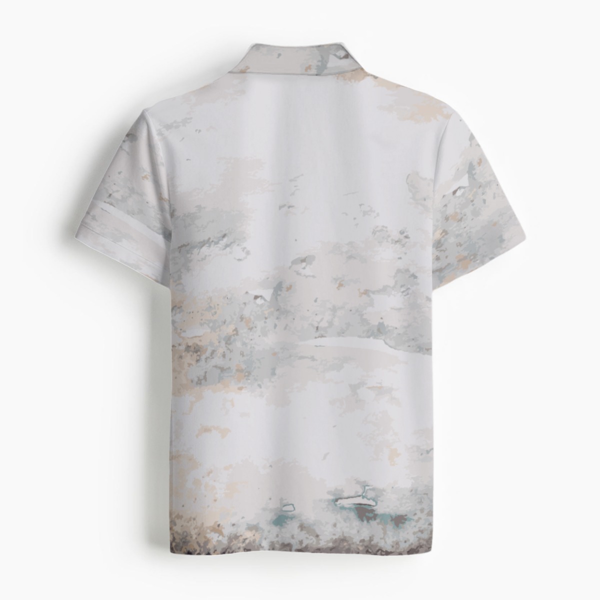 Breathable and Stylish Men's Polo Collar Top for Any Season