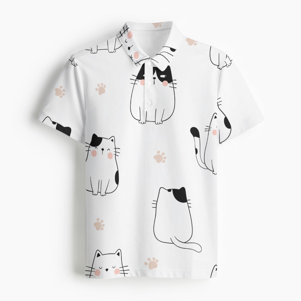 Durable and Comfortable Polo Collar Men's Jersey - Image 2