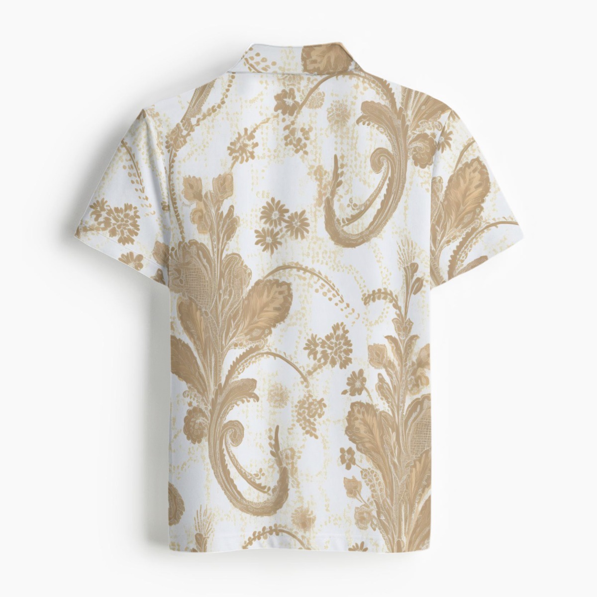 Premium All-Over Print Polo for Men's Everyday Wear