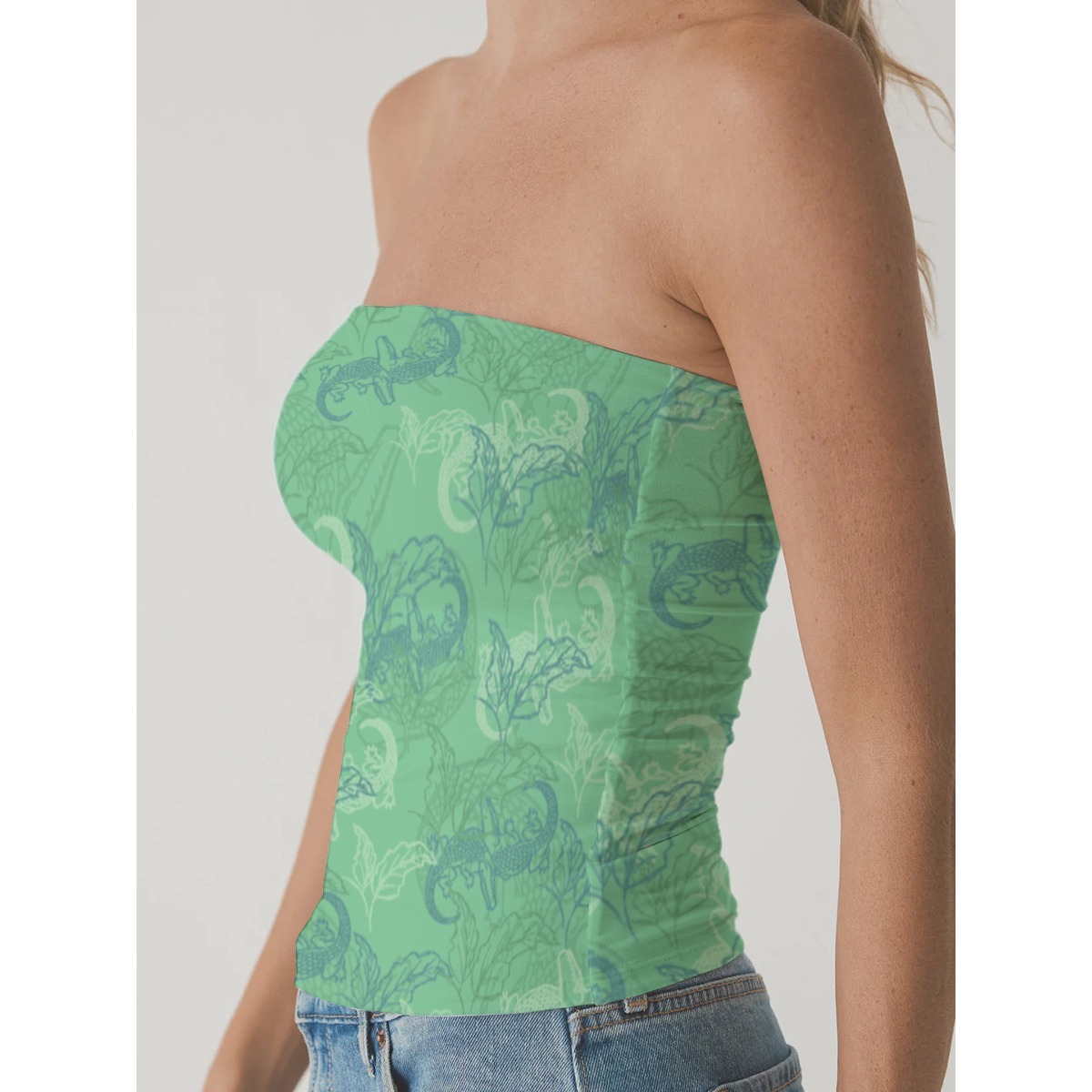 Versatile Wear Double-Layer Off-Shoulder Fashion Top