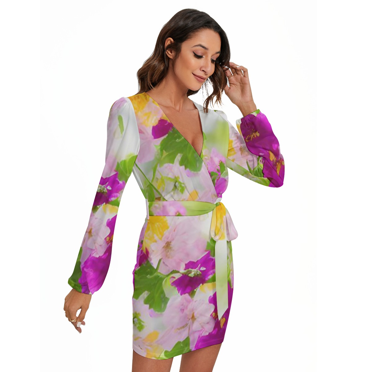 Unlock Your True Fashion Identity Microfiber Dress