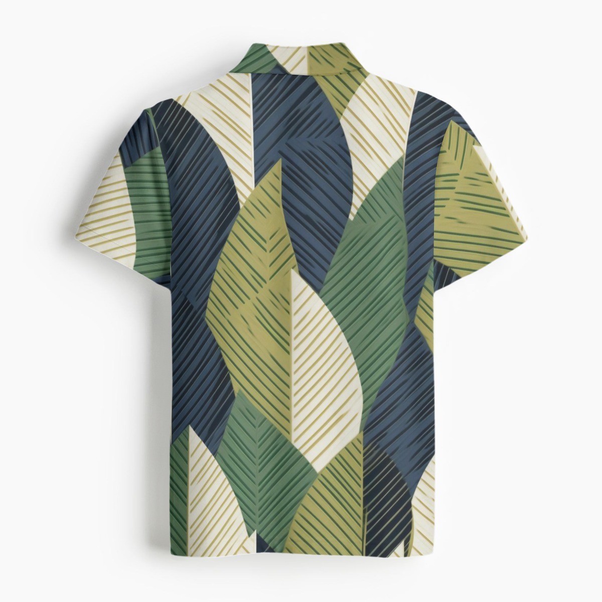 Sporty and Stylish Polo Collar Shirt for Men's Active Days