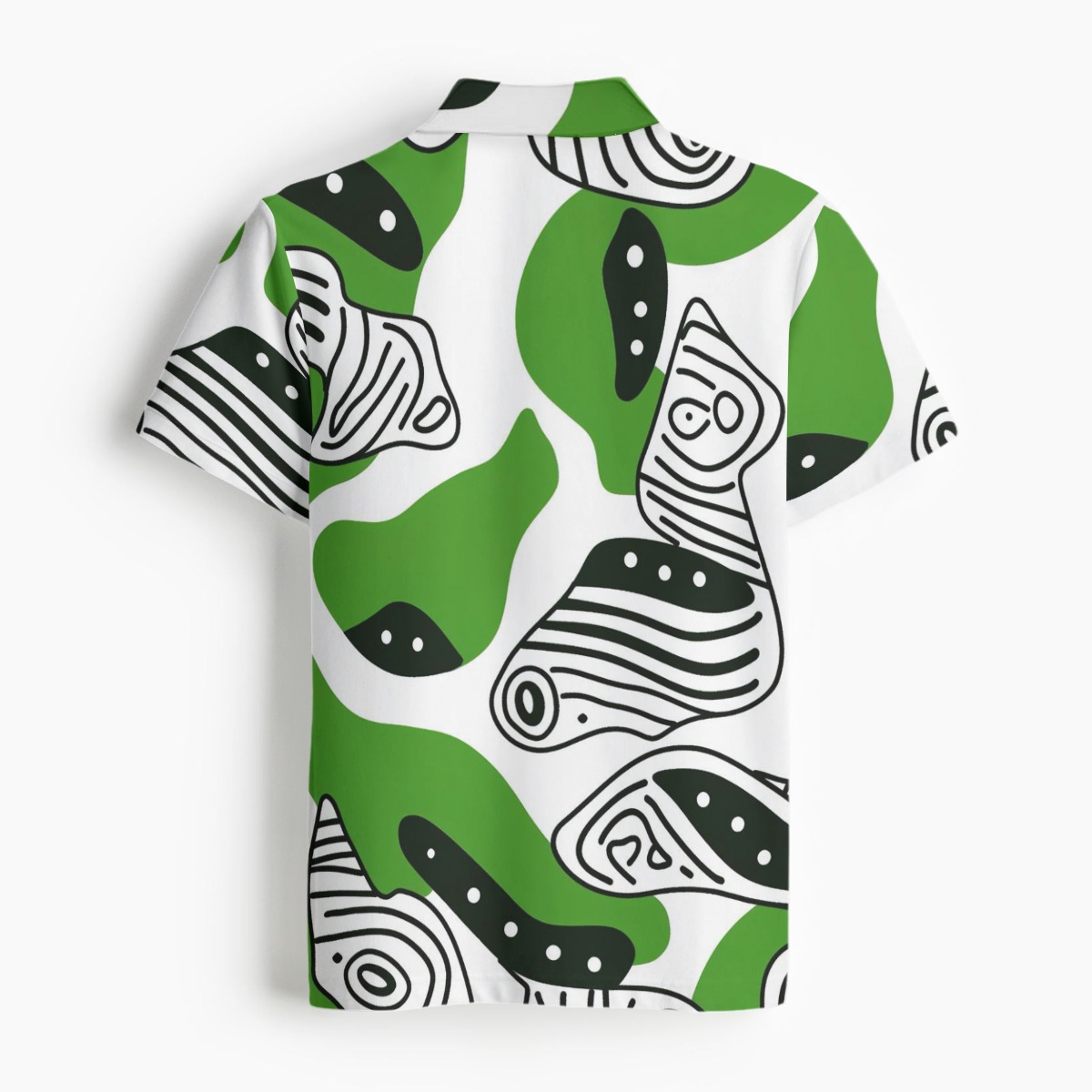 High-Quality All-Over Print Men's Polo with Comfortable Fit