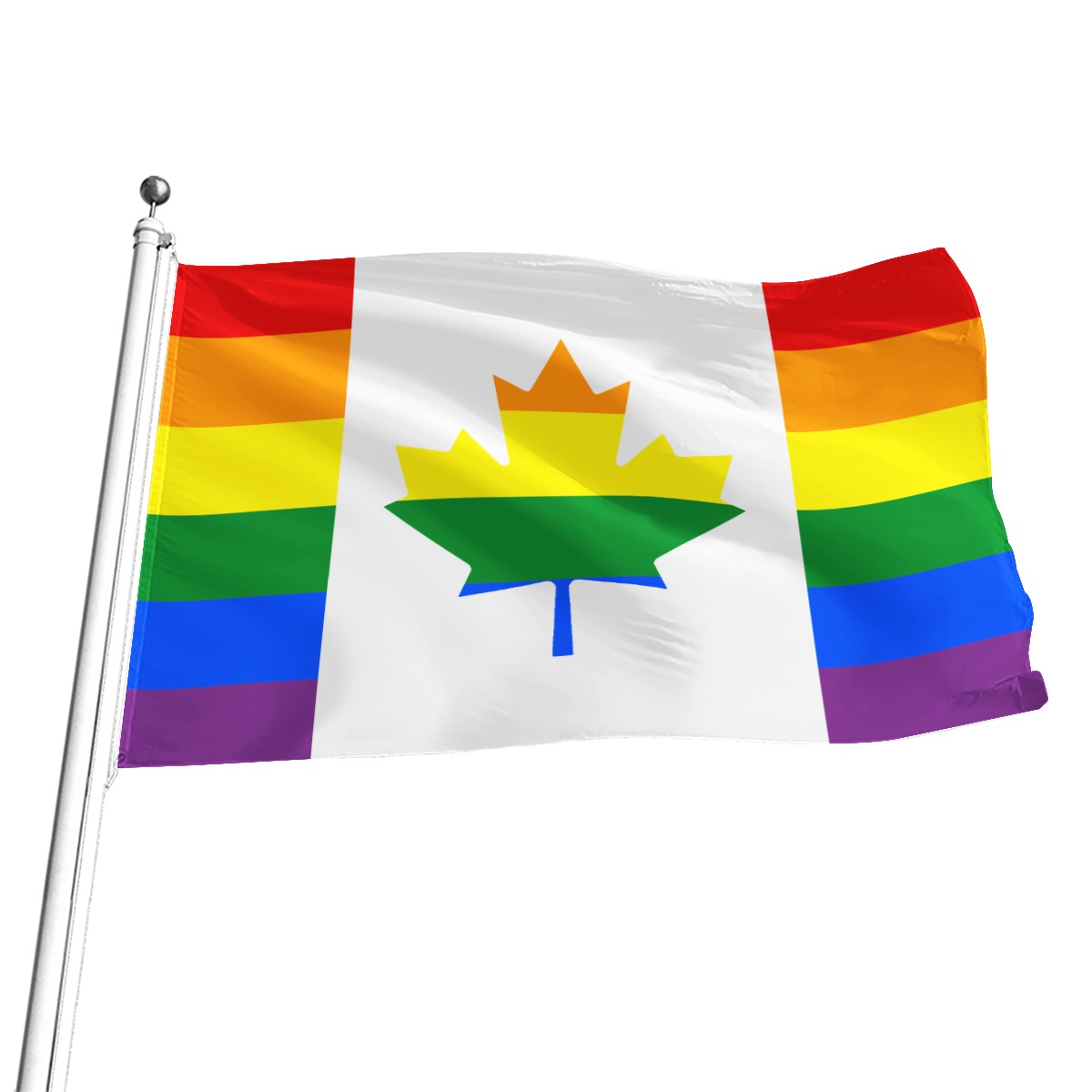 Canadian Pride Flag LGBTQ+