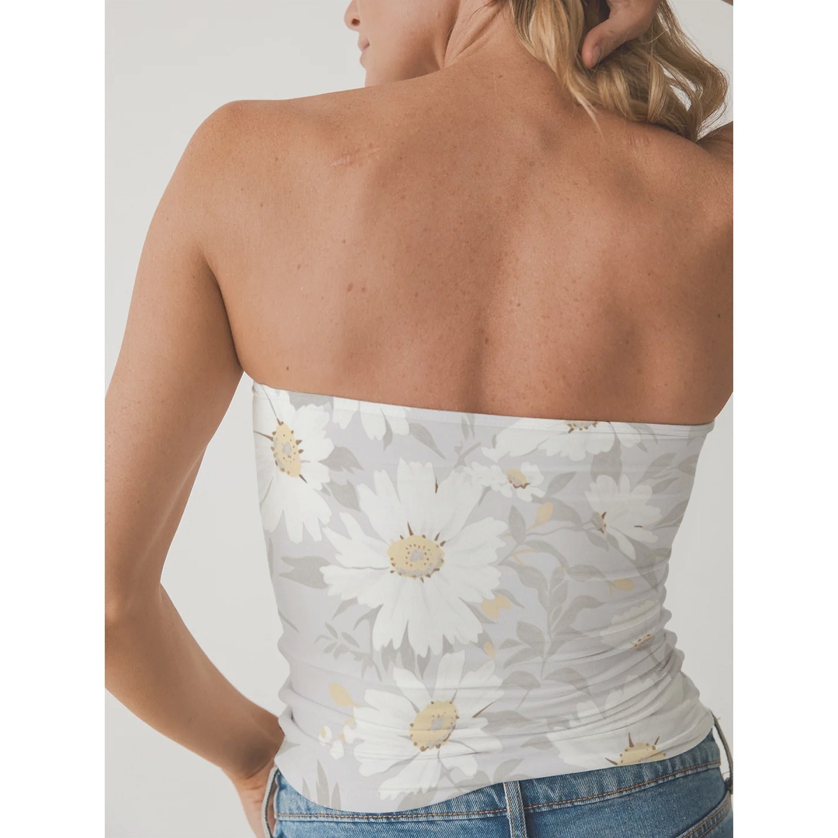 SoftFlex Women's Double-Layer Off-The-Shoulder Casual Top