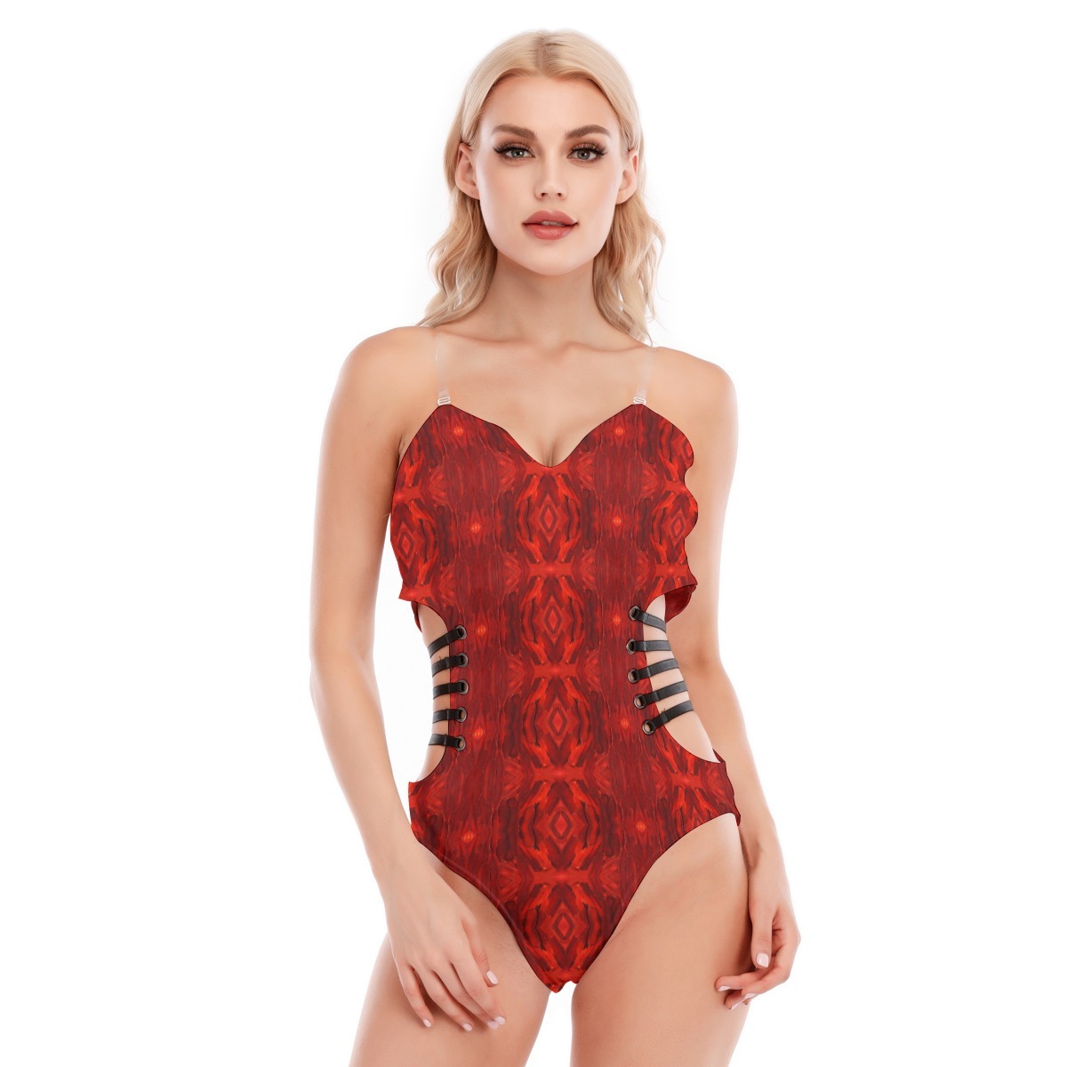 The Red Eclipse Exaltation Bodysuit