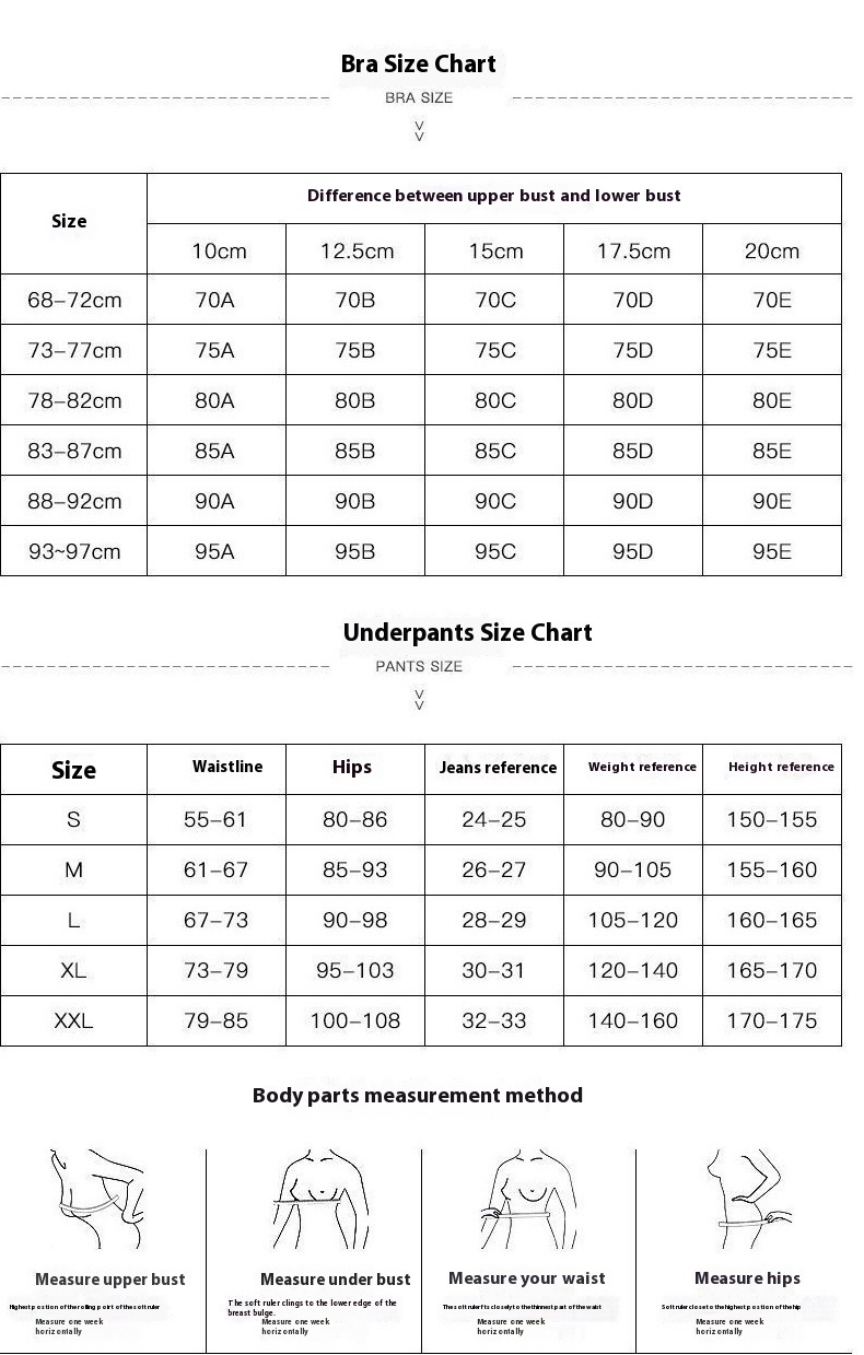Lace Lingerie Push Up Bra - Image 10