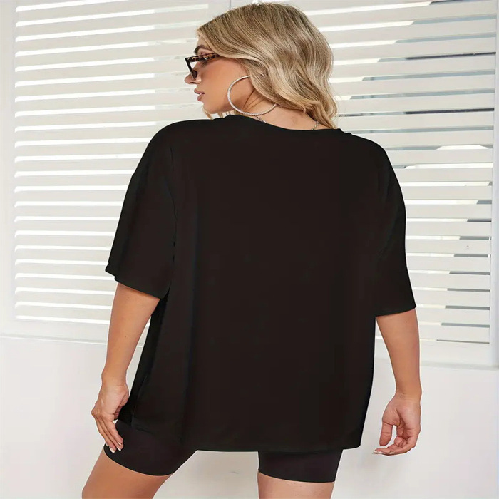 Women's Summer T-shirt Printed Fashion Casual Cute Short Sleeve - Image 2