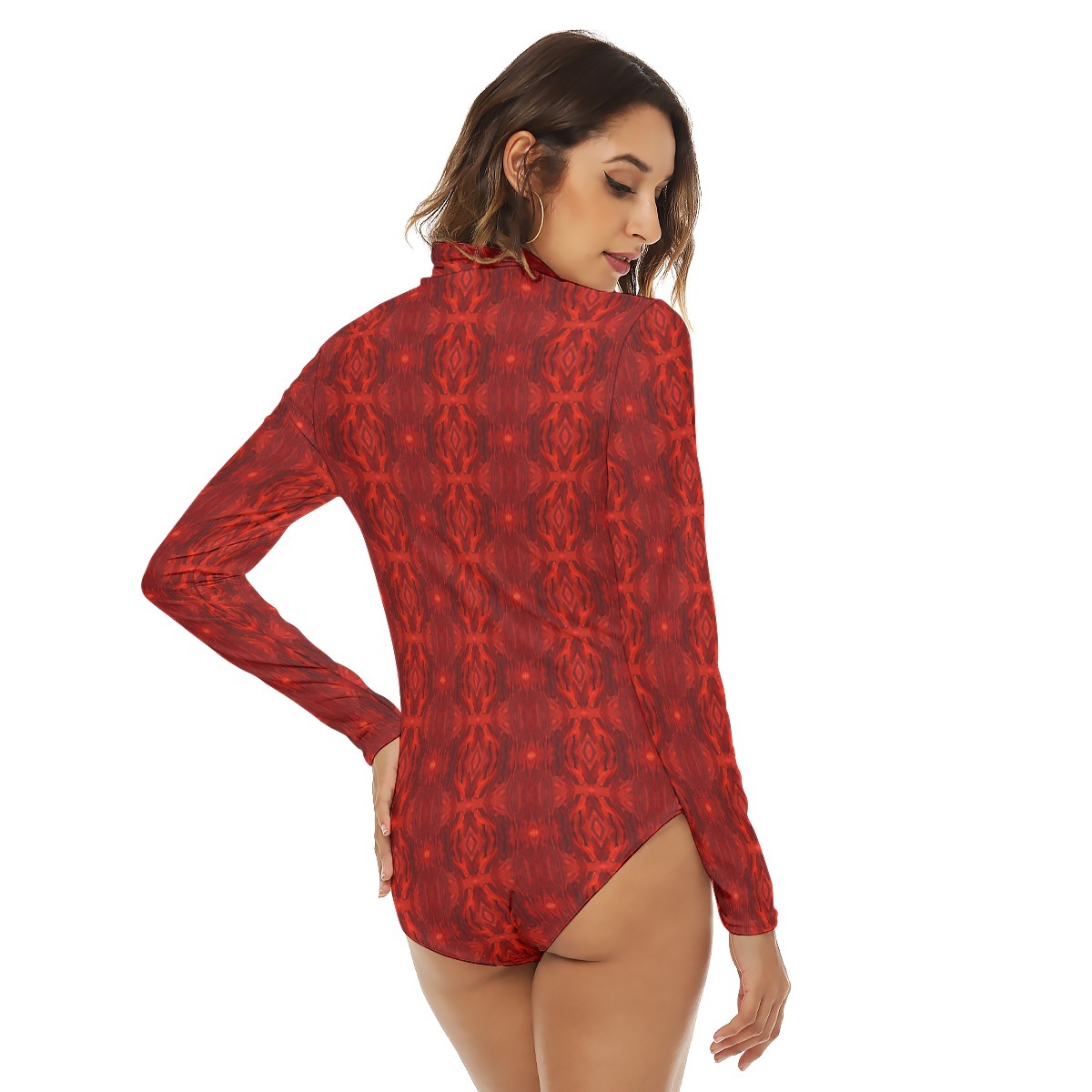 The Scarlet Abyss Encasement Bodysuit
