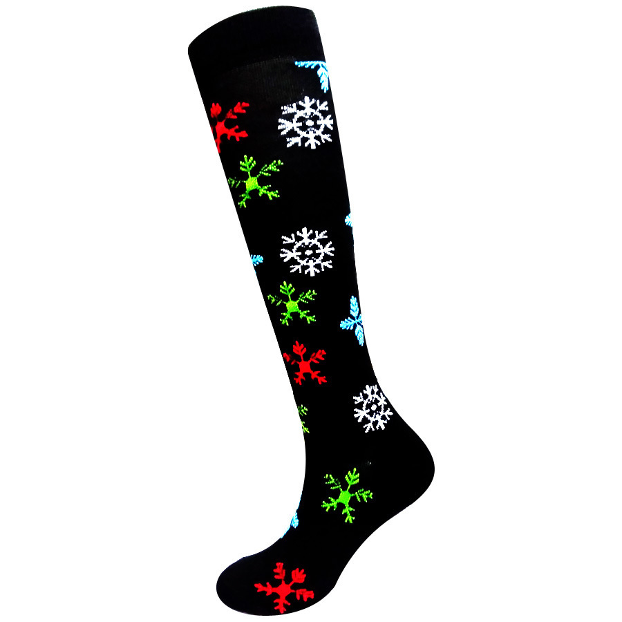 Christmas Athletic Socks Stretch Socks Long Tube - Image 2