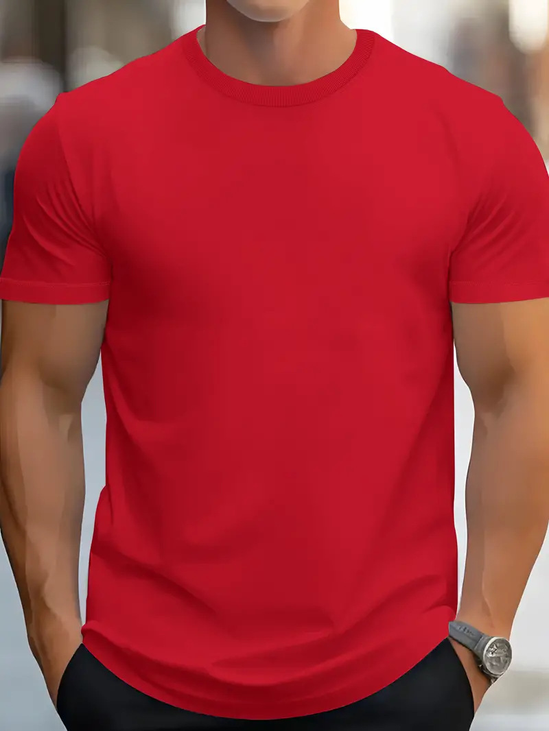 Men's Cotton Casual Short Sleeve - Image 2