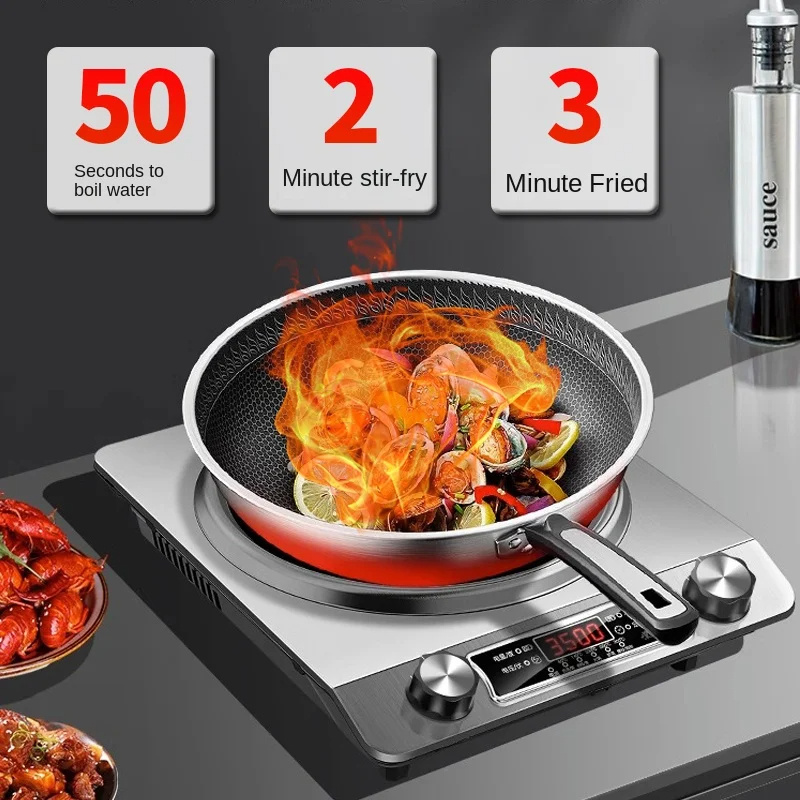 Induction Cooker 3500W High Power Multifunctional Energy Saving