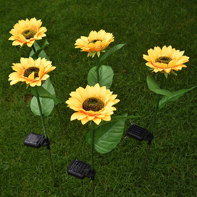 LED Solar Sunflower Lamps Solar Light Decorative Lights - Image 6