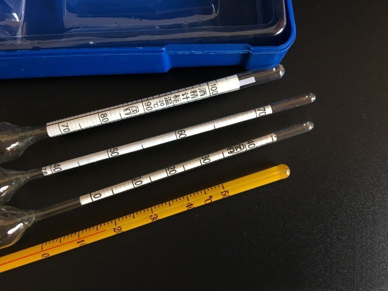 Three Groups Of Liquor Self-brewed Alcohol Meter