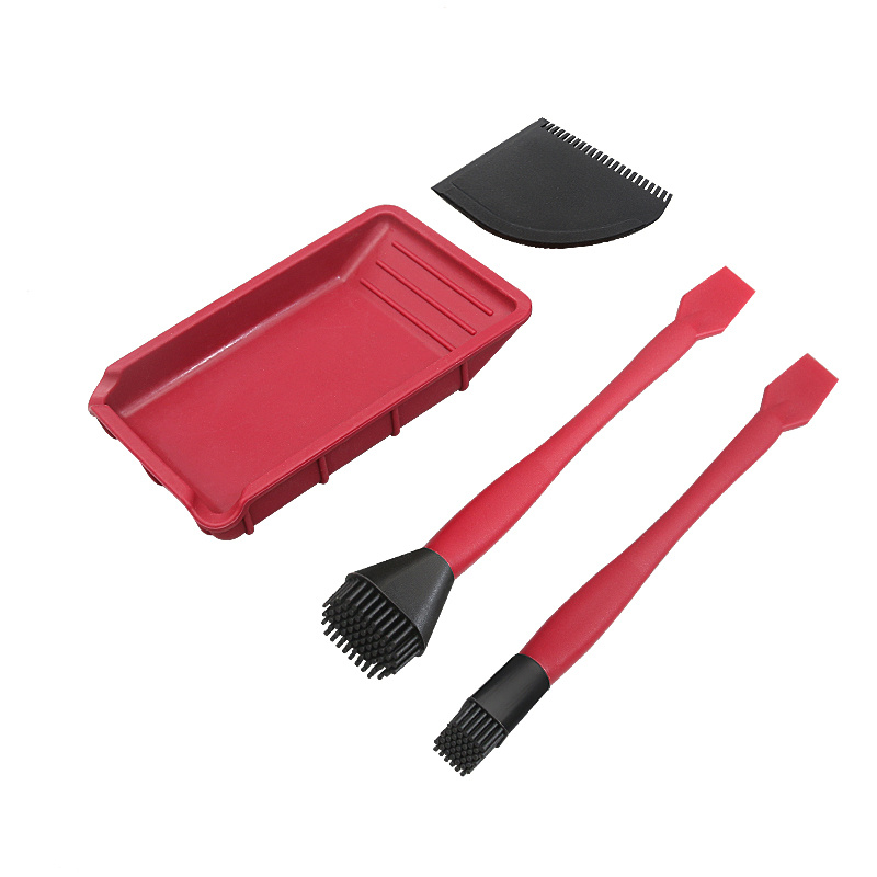 Silicone Brush, Hair Brush, Soft Plastic Brush