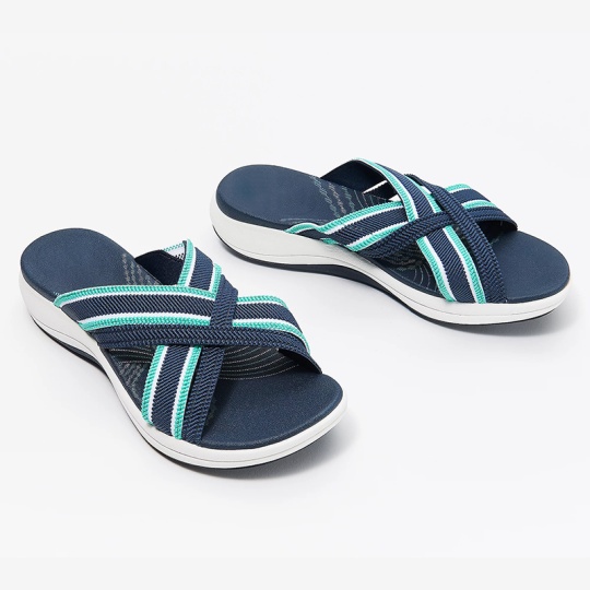 New Summer Rocking Shoes Color Matching Platform Womens Shoes Fish Mouth Sandals