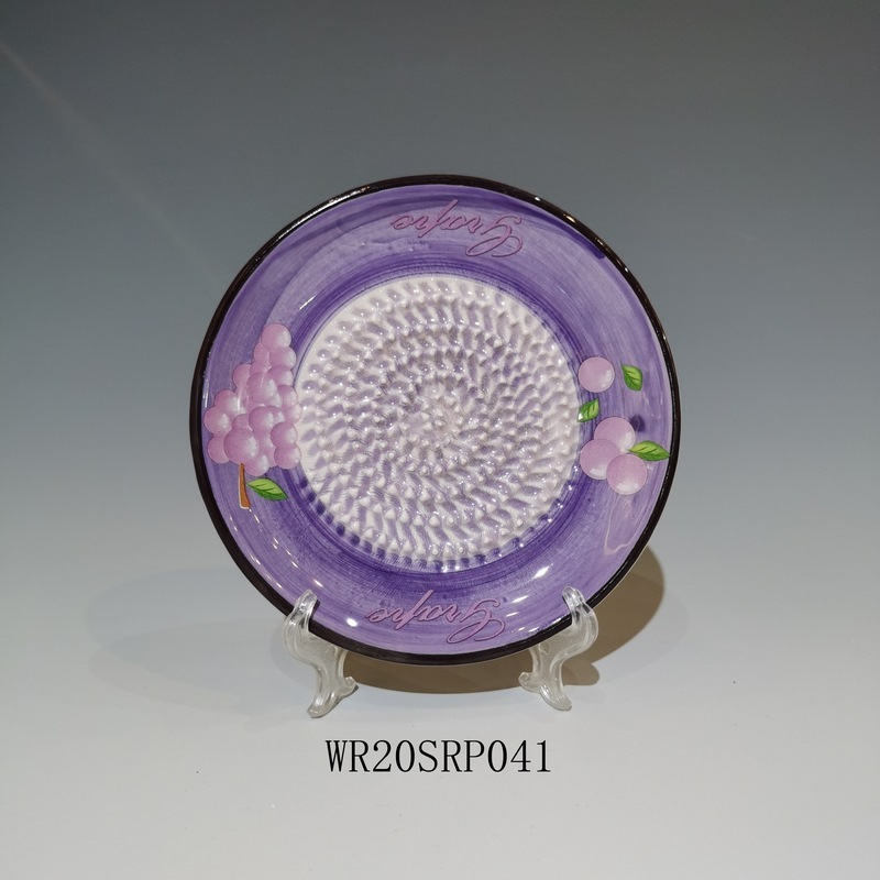 Garlic Grinding Plate Ginger Grinder Ceramic Grinding Manual Cooker