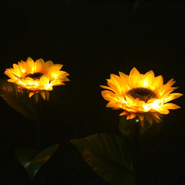 LED Solar Sunflower Lamps Solar Light Decorative Lights - Image 9