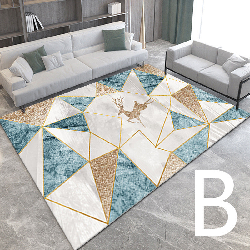 Luxury Geometric Carpet Floor Mats