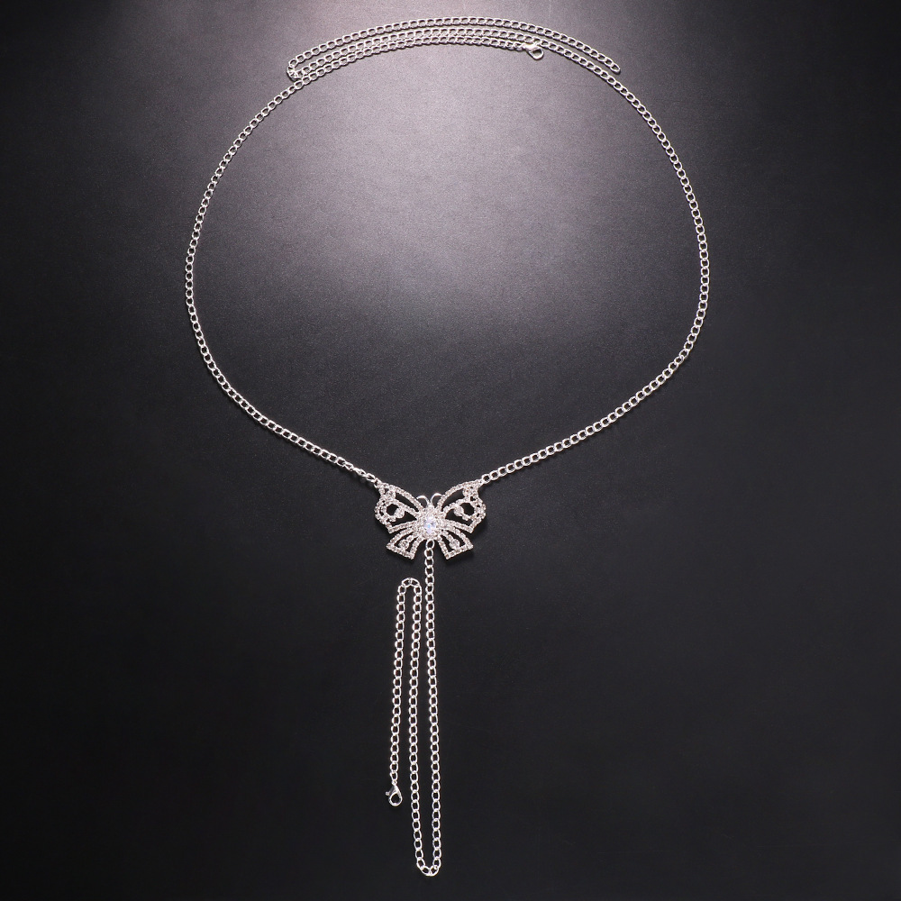 Butterfly Rhinestone Underwear Cutout - Image 2