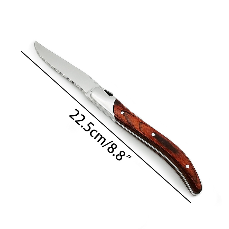 8.8'' Stainless Steel Steak Knives - Image 6